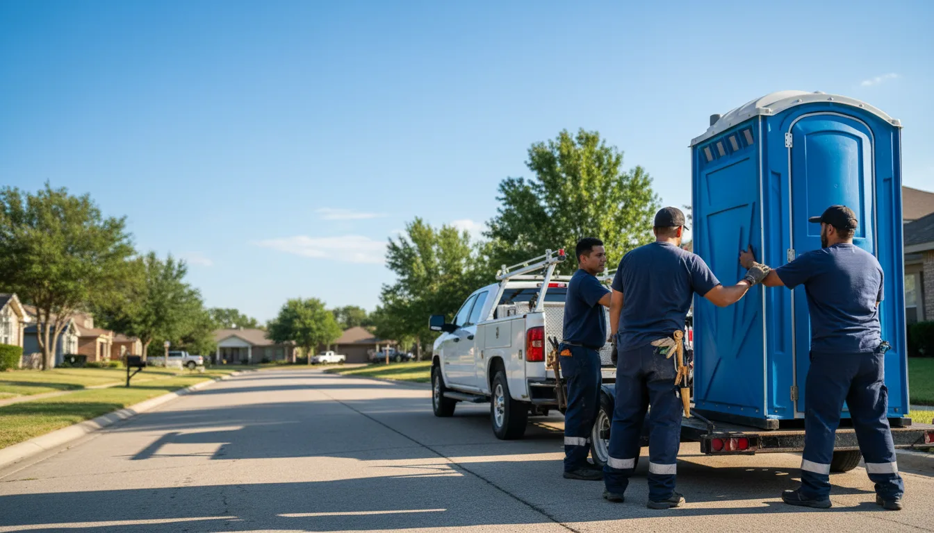 Portable Toilet Rental in Kingfisher, OK near me